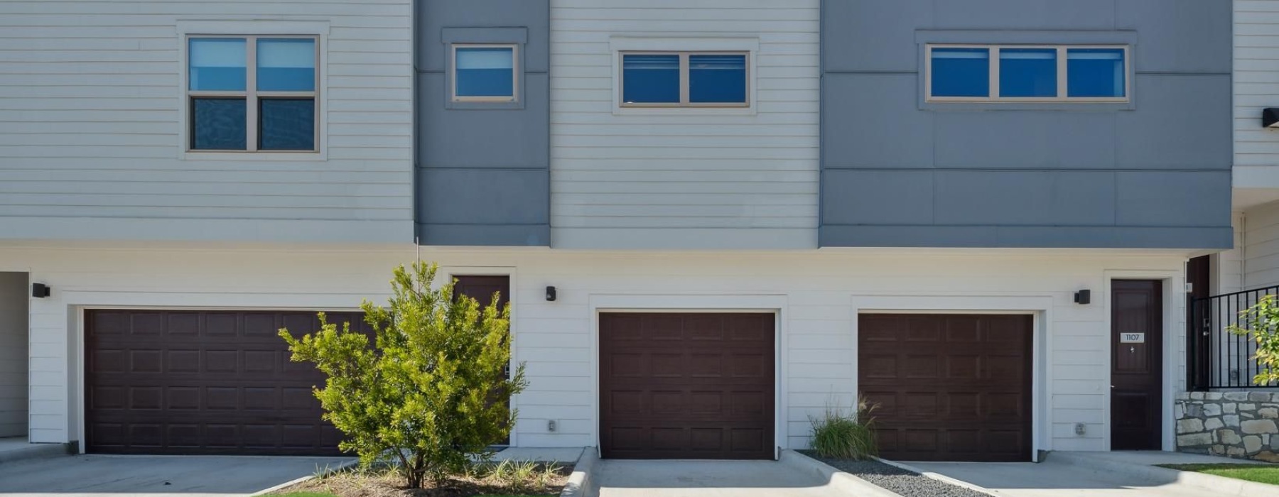 a building with garages
